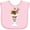 AD-Pink, variant on Inktastic Ice Cream Sundae Boys or Girls Baby Bib