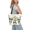 thumbnail image 2 of Balery Horses Grazing On Meadow Bolsa de Hombro con Diseño, Bolsa Grande y Duradera, Bolsa Versátil para Compras, 2 of 6