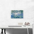 thumbnail image 2 of ARTCANVAS Waterlilies 1916-1919 Canvas Art Print by Claude Monet - Size: 18" x 12" (1.50" Deep), 2 of 9