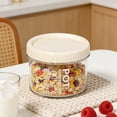 thumbnail image 1 of Airtight Food Storage Containers Clear Plastic Stackable Jars for Kitchen Pantry Snacks Grains Dried Goods Organization, 1 of 7