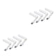 thumbnail image 1 of Inteprter 4 Uds. De Clips para sábanas, cubierta de edredón ajustable, soportes de Clip de fijación de cuatro esquinas, hebillas fijas de ángulo Type1 NO1 Inteprter CBP160240, 1 of 6
