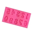 thumbnail image 2 of Inteprter Moldes para mousse Suministros para fiestas Accesorios de cocina Número de molde en relieve Fundición de dulces Die Celebration Postre Capital Cocina y Comedor Número/Rosa Inteprter HA062186-05B, 2 of 6
