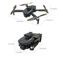 thumbnail image 5 of 16 Year Old Boy Gift, Brushless Motor Drone with 1080P Camera .4G Wifi FPV Quadcopter with Headless Follow Me Altitude Hold Obstacle Avoidance Toys Gifts for Kids Adults, Black, One Size, 5 of 9