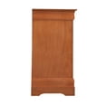 thumbnail image 6 of Maklaine Traditional Engineered Wood 6 Drawer Dresser in Oak, 6 of 7