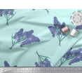 thumbnail image 2 of Soimoi Cotton Duck Fabric Lavender Flower Decor Fabric Printed Yard 56 Inch Wide, 2 of 3