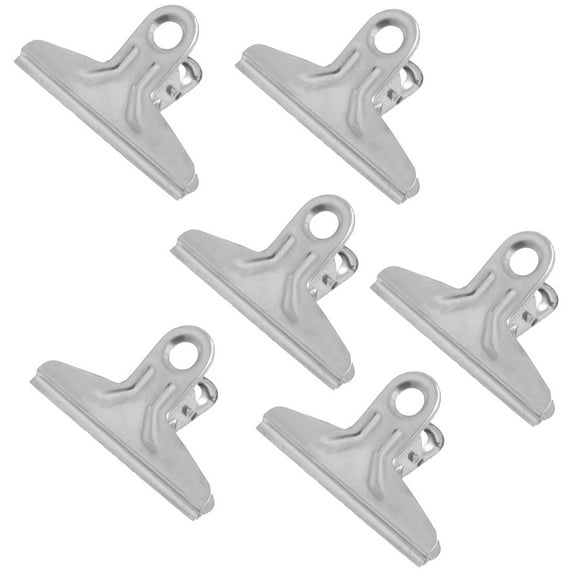 2.8' Width Metal File Office Ducument Binder Clips Clamps 10pcs