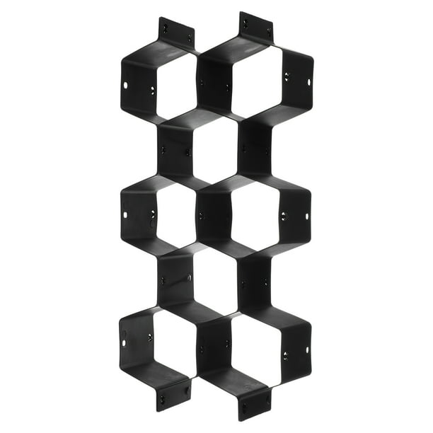 Uxcell 16 Pcs Separador de Cajón Plástico Ajustable Organizador Divisor para Ropa Interior Cinturón Bufanda Calcetines, Negro