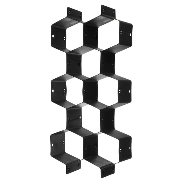 Uxcell 16 Pcs Separador de Cajón Plástico Ajustable Organizador Divisor para Ropa Interior Cinturón Bufanda Calcetines, Negro