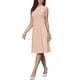 thumbnail image 4 of INSPIRAR CHIC Vestidos de trabajo para mujeres 2025, vestido midi sin mangas con cuello alto L Beige, 4 of 6