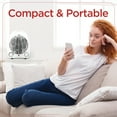 thumbnail image 4 of BLACK+DECKER 1,500-Watt-Max Personal Desktop Heater with Fan Setting, White, BHD101W, 4 of 8