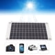 thumbnail image 5 of Panel Solar 12V 8,5W Silicio Monocristalino Semi Flexible con Clip Cargador de Batería Solar para Exteriores, 5 of 8