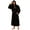 Black, variant on U2SKIIN Mens Robe Big and Tall with Hood,Full Length Plush Robe for Men Long Fleece Bathrobe（Burgundy, 2XL/3XL）
