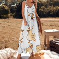 thumbnail image 2 of Fun And Playful Duck Sleeveless Dress for Women Clothing Female Women's Summer Skirt, 2 of 7