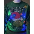 thumbnail image 7 of Dr. Seuss Men's & Big Men's The Grinch Smiley Graphic Sweatshirt, Sizes XS-3XL, 7 of 7