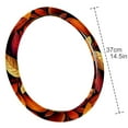thumbnail image 4 of Thanksgiving Leaves 14.5 Inch Printing PVC Leather Auto Accessories Car Wheel Cover, 4 of 6