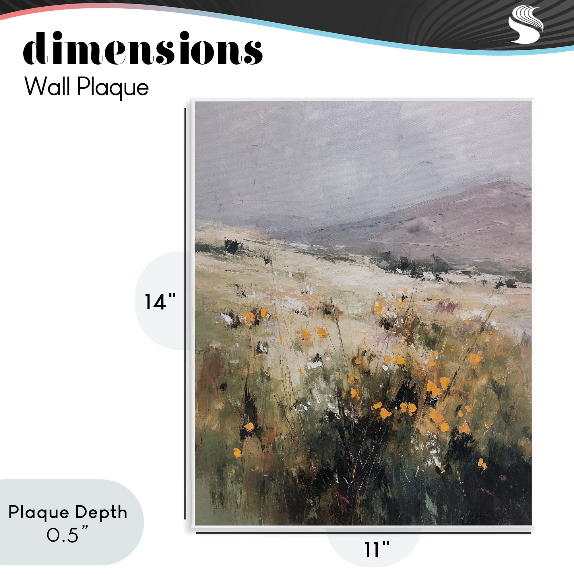 Stupell Industries Verdant Dreams Landscape Wall Plaque Art, design by Svetlana Aleynikova