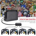 thumbnail image 1 of Game Cube GC / WaveBird a Nintendo Switch, Wii U y PC Convertidor de adaptador de controlador USB, negro, 1 of 5
