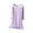 Purple, variant on Auroural Sleep Dress For Girls Children's Solid Color Long Sleeved Round Neck Home Clothes Girls' Casual And Comfortable Nightgown