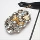 thumbnail image 5 of Bandeja para Huevos JoyeríA Anillo Collar Pendientes Almacenamiento Placa de ExhibicióN Valor Adornos de CeráMica Posando Cosas Rejilla Plata, 5 of 6