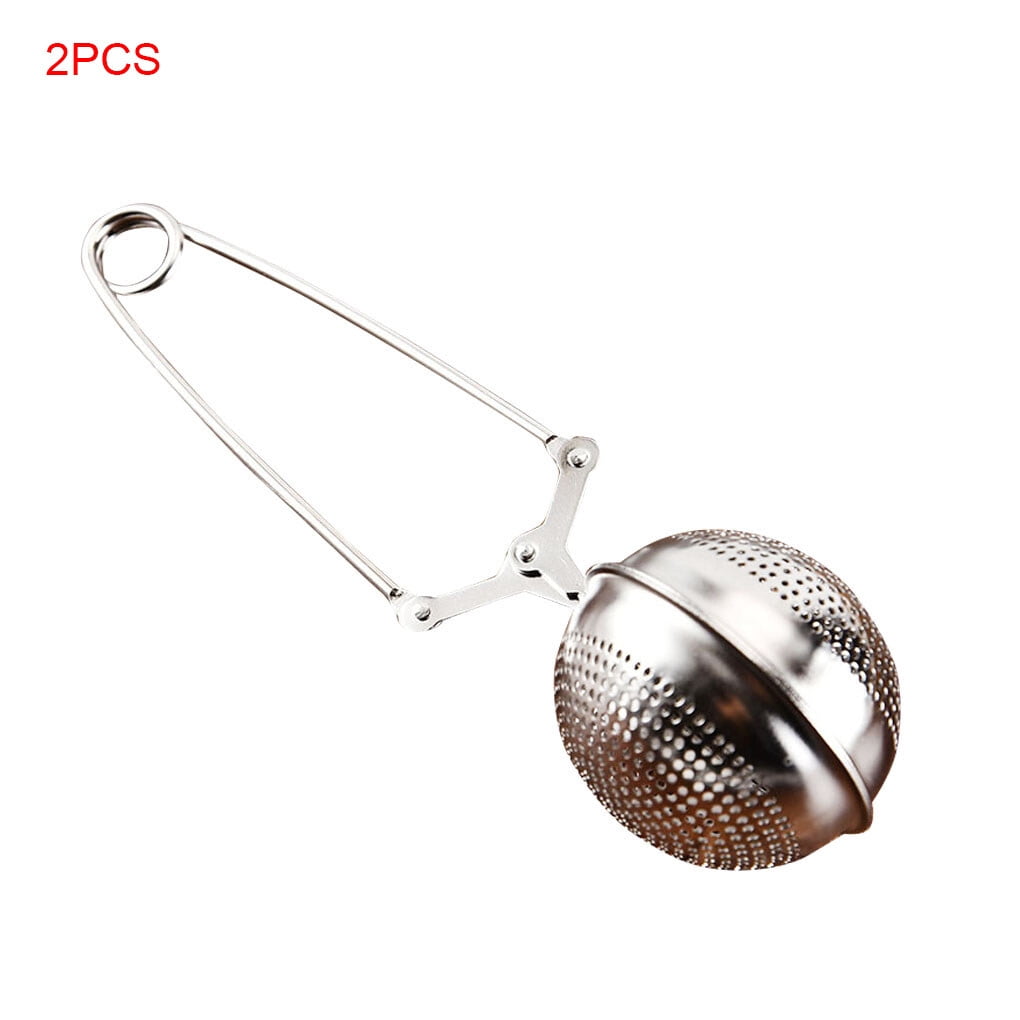 2 Infuseurs à Thé Télescopiques En Acier Inoxydable - Boule à Thé Avec Manche, Aussi Tamis à Farine/Épices - Multiusage - 3