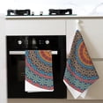 thumbnail image 4 of Sikiie Mandala Waffle Weave Kitchen Dish Cloth,Super Absorbent Kitchen Dish Towels 16*26 Inches for Dish Rags Washing Dishes, Drying Dishes, 4 of 7