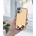 thumbnail image 5 of WIRESTER Shockproof Soft Rubber Cover Case for Apple iPhone 16 6.1" 2024, Animal English Bulldog On Sunset Background, 5 of 5