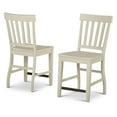 thumbnail image 4 of Steve Silver Cayla Indoor Dining Farmhouse Wood 40" Height Side Chair, Set of 2, White, 4 of 10