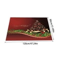 thumbnail image 3 of Christmas Decor Carpet Non Christmas Rugs Christmas Mats 47 X 31 Inches Merry Christmas Decorative Holiday Rugs Winter Welcome Door Mats For Outdoor Indoor Xmas Home Garden Rug Polyester carpet, 3 of 3