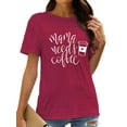 thumbnail image 2 of Gvmfive Women Round Neck Short Sleeve Casual Summer T-shirts Tops Tee Blouse, 2 of 6