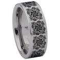 thumbnail image 3 of Ancient Celtic Ornament Tungsten Carbide Ring, 3 of 6