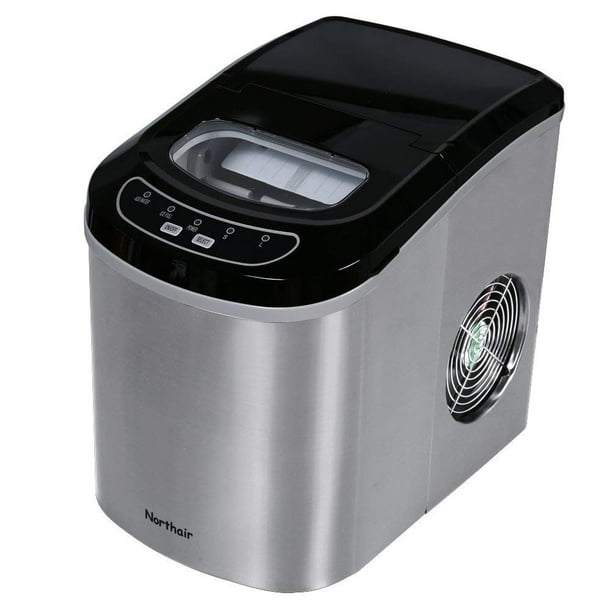Northair HZB12/SA Portable Ice Maker Machine Counter Top with 26lbs