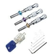 thumbnail image 1 of Adjustable Tubular Lock Tools 7 Pin with Plum Blossom Lock 7mm 7.5mm 7.8mm Blue, 1 of 7