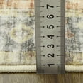 thumbnail image 5 of HOMERRY Area Rug 5' x 7' Floral Rug for Living Room Washable Rug Stain Resistant Non-Shed Indoor Carpet Low Pile Mat, Brown/Yellow, 5 of 5