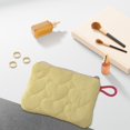 thumbnail image 4 of Organizadores de armario y almacenamiento Bolsa de punto de lana Bolsa de cosméticos con patrón de bloques de colores a rayas Bolsa de cosméticos portátil Estuche para lápices estilo Ins Bolsa de maqu, 4 of 8