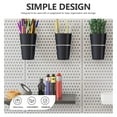 thumbnail image 2 of WEUVEB Multi-Function Pegboard Storage Cups with Hanging Hooks, Pegboard Accessories, 10.20X7.00X7.00CM, 2 of 9