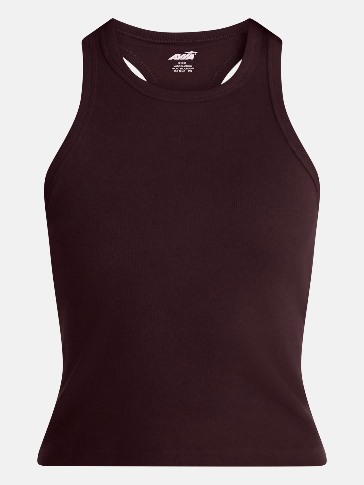 Avia Women’s Cropped Ribbed Tank Top, Sizes XS-XXL