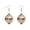 Gold, variant on Earrings Mini Cute Ladies Stud Earrings with Literary Design Hollow Ear Buckles and Electroplating Finish for Everyday Wear in Silver