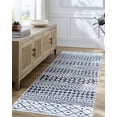 thumbnail image 5 of Hauteloom Royko Living Room, Bedroom Machine Washable Area Rug - Farmhouse - 2'7" x 4', 5 of 5