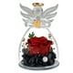 thumbnail image 1 of Ángel eterna flor rosa cubierta de cristal regalo de vacaciones decoración de rosas para amigos y familiares regalos de cumpleaños, 1 of 5