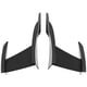 thumbnail image 1 of Tira De Parachoques Parachoques Delantero Liso Tira Antiarañazos Fibra De Carbono Suave Parachoques Delantero Modificación De Cuchillo De Aire Con Revestimiento Transparente Ajuste Para Compatible Serendint VI005807-00, 1 of 7