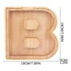 thumbnail image 3 of Xihbxyly Despacho de Almacén Hucha de Madera Personalizada con Nombre y Caja de Madera para Depósito con Veins Letras En Inglés, 3 of 5