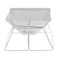 thumbnail image 2 of Gseagtia Stainless Steel Foldable Rack for BBQ Charcoal Grill Outdoor Cooking Household Kitchen Tools, 2 of 8