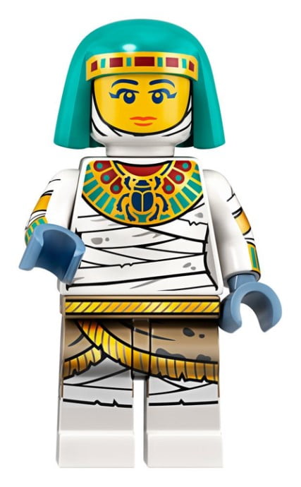 LEGO-MINIFIGURES SERIES 19 X 1 HEADGEAR FOR THE MUMMY QUEEN PARTS 