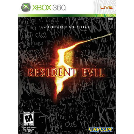 resident evil 5 collector's edition -xbox 360 (Best Resident Evil Game Xbox 360)