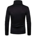 thumbnail image 4 of DuAnyozu Men Warm Sweater High Collar Skivvy Turtle Neck Shirt Blouse, 4 of 4