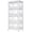 Multicolored, variant on 4-Tier Stackable Storage Bins with Wheels and Lids, 23 QT Folding Plastic Organizer Box with Magnetic Door for Closet, Bedroom, Living Room