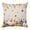 Brown Blue, Cream, variant on Throw Pillow Covers, Orange Blue Pumpkins Fall 16x16 Pillow Covers for Couch/Sofa/Bed, Thanksgiving Rustic Maple Leaf Decorative Square Linen Cushion Pillowcase for Home Decor