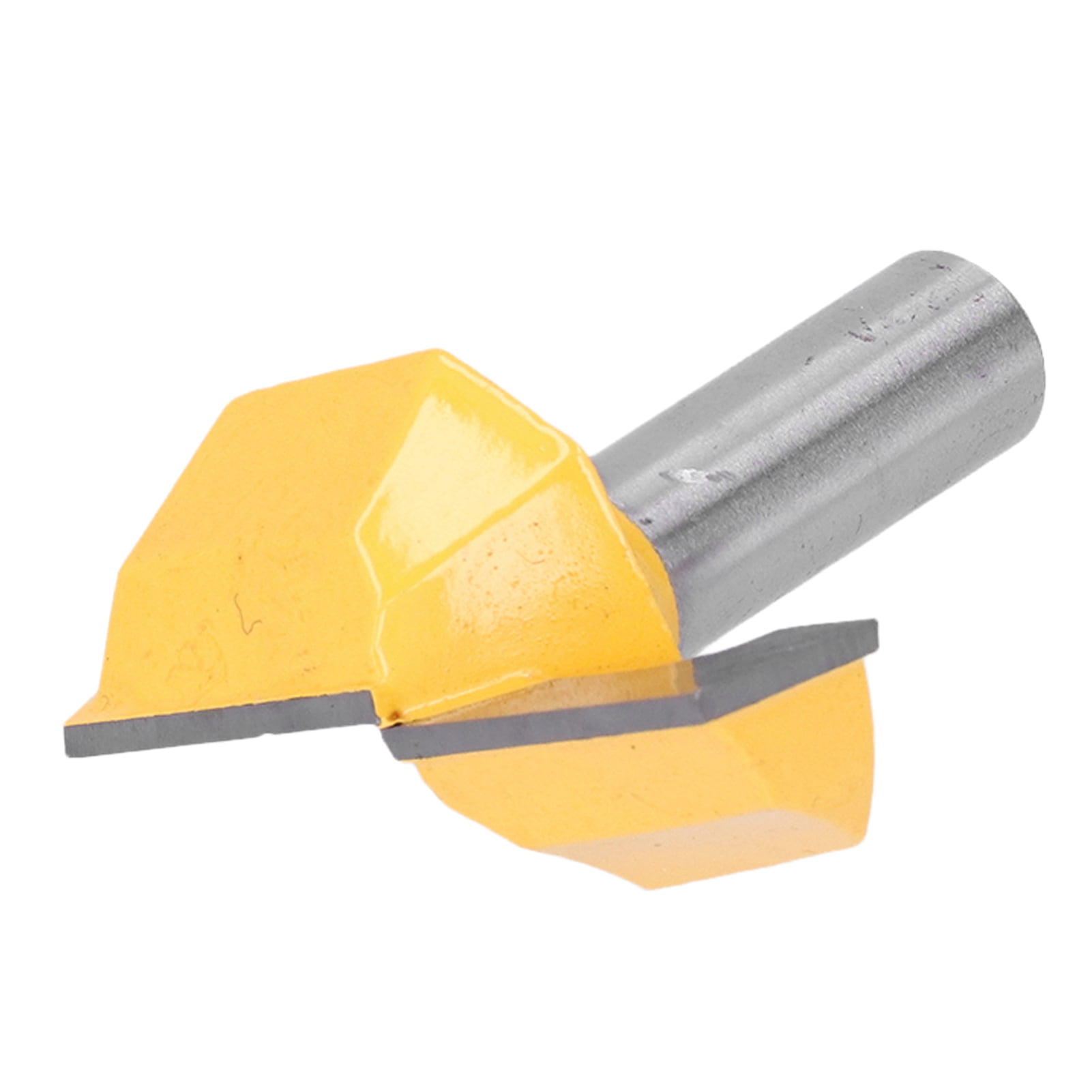 Tebru 1/2in Shank Slab Flattening Bit,Bottom Cleaning Router Bit 1/2in Shank Surface Planing
