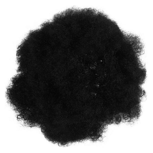 Peluca Afro para hombre, pelucas cortas negras rizadas, disfraz divertido de discoteca de los años 70, accesorio para fiesta de Halloween, pelo adulto Unisex, vestido elegante divertido