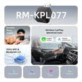 thumbnail image 3 of CarPlay Inalámbrico 2 en 1 con Android Auto Conectar y Usar, Compatible para la Conversión de CarPlay con Cable Original A Inalámbrico., 3 of 5